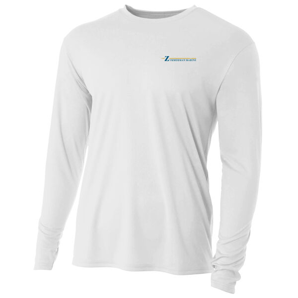 Unisex/Mens A4 Cooling Performance Long Sleeve T-Shirt Thumbnail