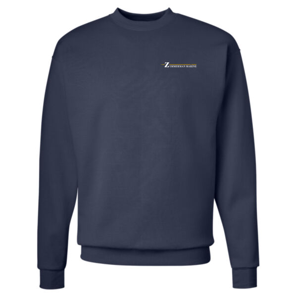 Unisex/Mens Hanes EcoSmart Crewneck Sweatshirt Thumbnail